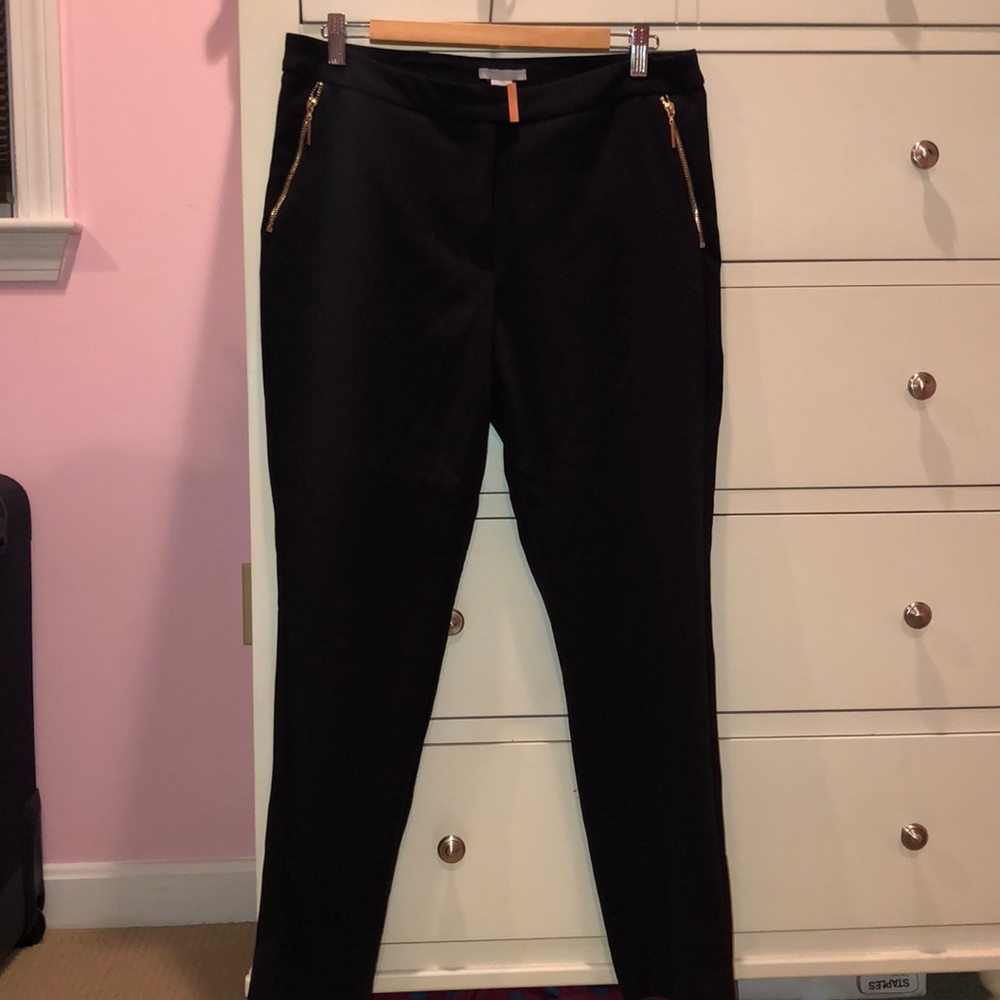 Black dress pants.